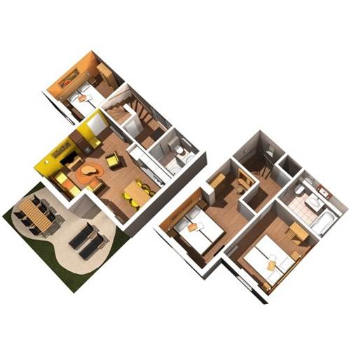 Premium cottage BT680 at Park Bostalsee